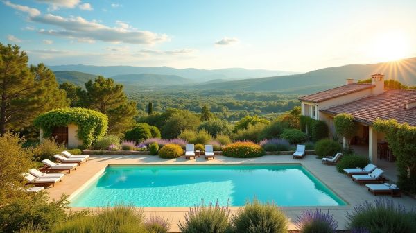 Vivez des vacances inoubliables dans une maison avec piscine au Luberon