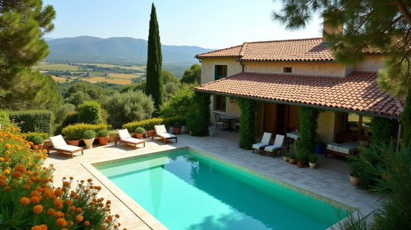 Vivez des vacances inoubliables dans une maison avec piscine au Luberon
